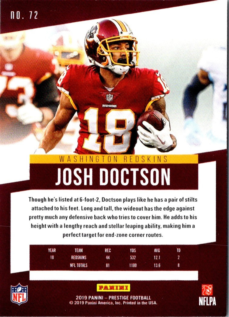 2019 Panini Prestige Josh Doctson