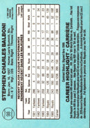 1986 Donruss Steve Balboni