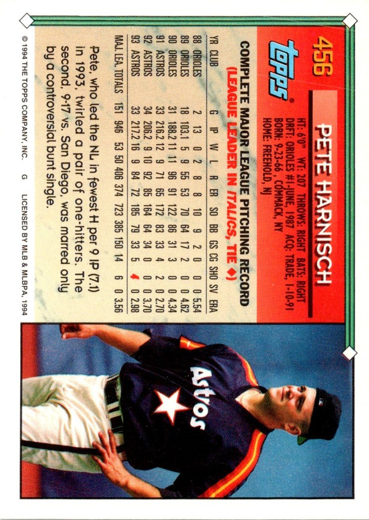 1994 Topps Pete Harnisch