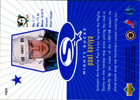 1998 UD Choice StarQuest Green Paul Kariya #SQ25