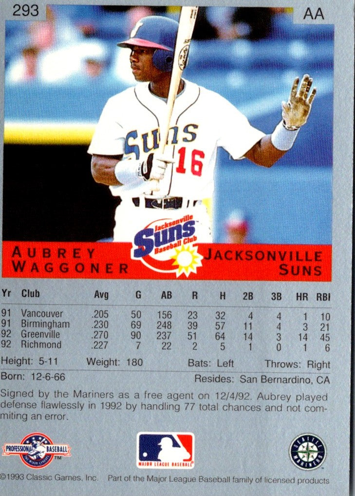 1993 Classic Best Aubrey Waggoner