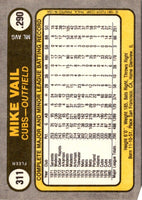 1981 Fleer Mike Vail #311