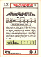 1992 Topps Nicklas Lidstrom #440