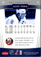 2006 Fleer Hot Prospects Alexei Yashin #61
