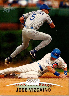 1999 Stadium Club Jose Vizcaino #140