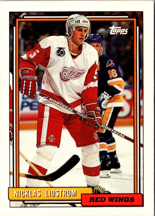 1992 Topps Nicklas Lidstrom #440