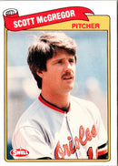 1989 Swell Baseball Greats Scott McGregor