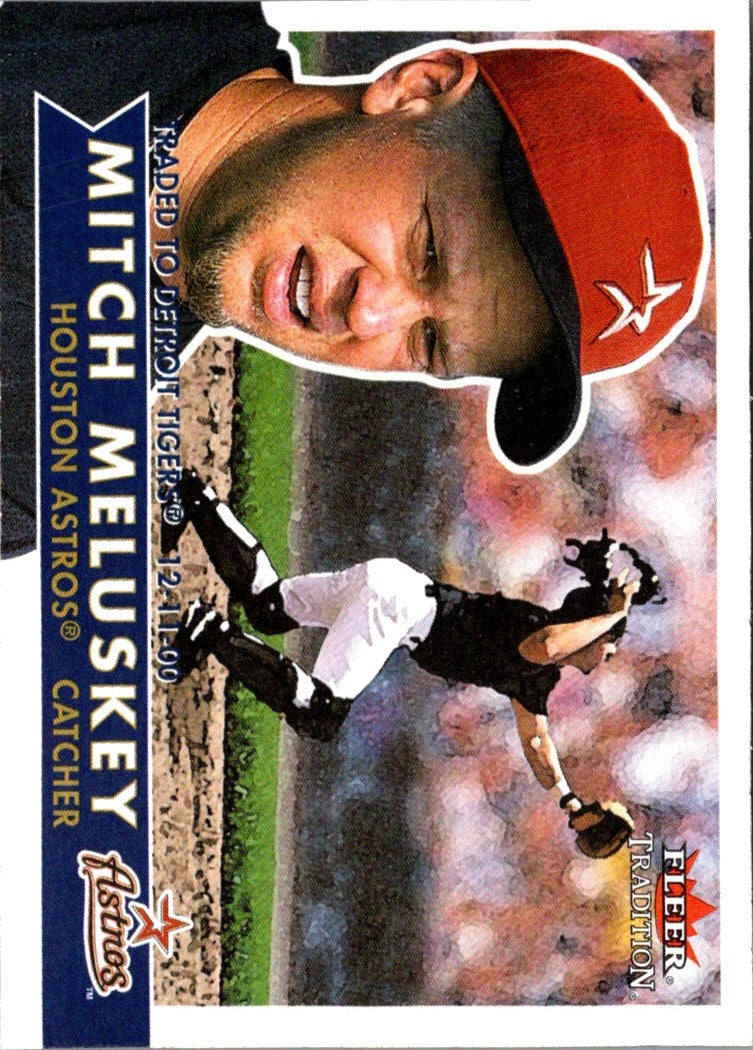 2001 Fleer Tradition Mitch Meluskey