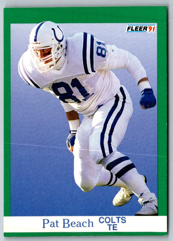 1991 Fleer Pat Beach #74