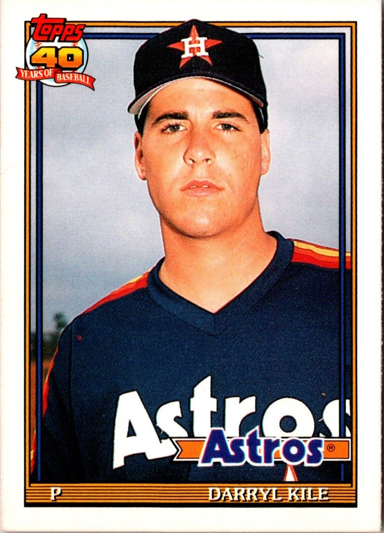 1991 Topps Traded Darryl Kile