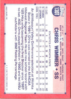 1991 Topps Traded Chris Wimmer #130T Rookie