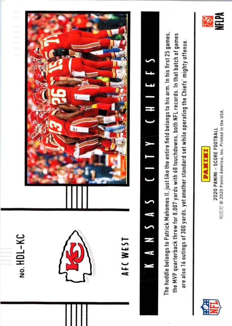 2020 Panini Sticker & Card Collection Kansas City Chiefs Logo