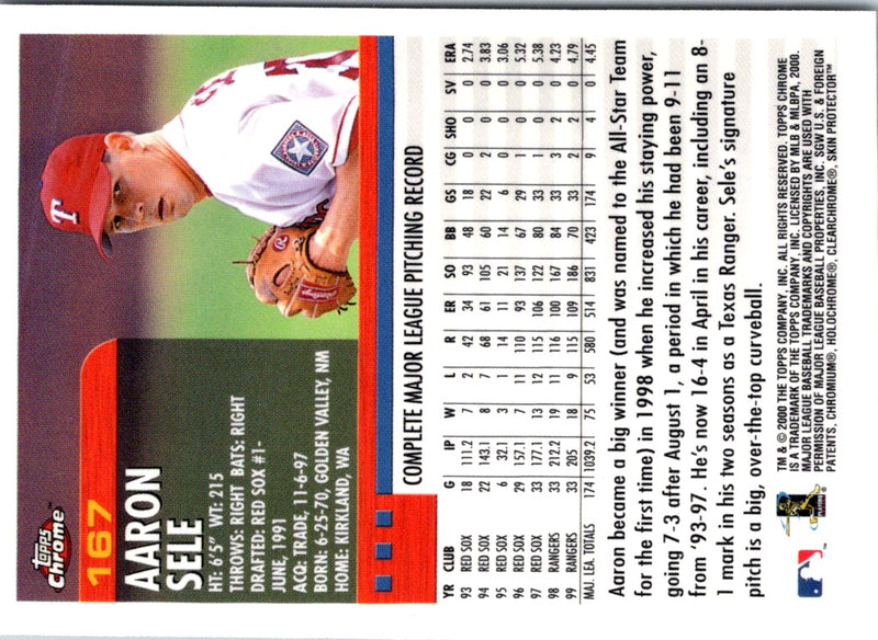 2000 Topps Aaron Sele