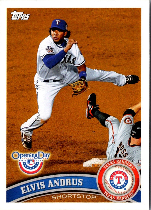 2011 Topps Opening Day Elvis Andrus #190