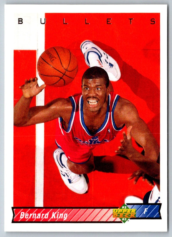 1992 Upper Deck Bernard King #286