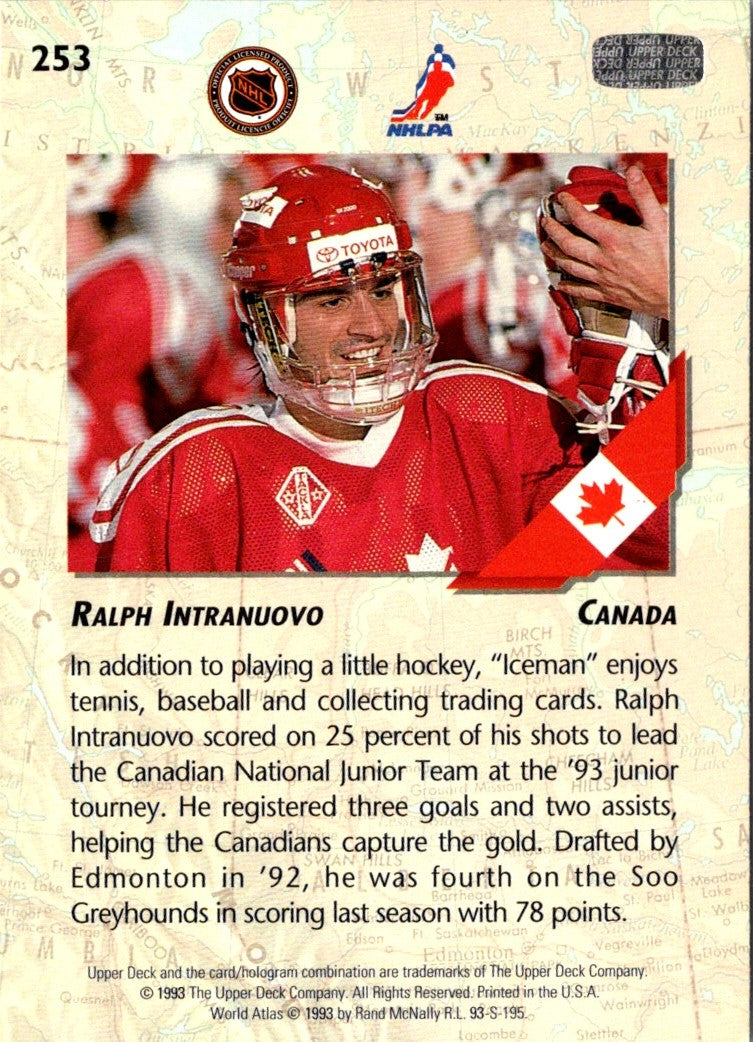 1993 Upper Deck Ralph Intranuovo