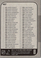 2011 O-Pee-Chee Checklist #497