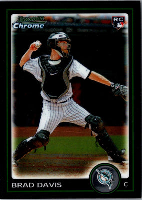 2010 Bowman Draft Picks & Prospects Chrome Brad Davis #BDP63 Rookie