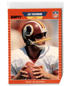 1989 Pro Set Announcers Joe Theismann
