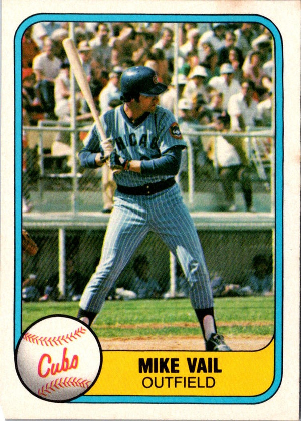 1981 Fleer Mike Vail #311