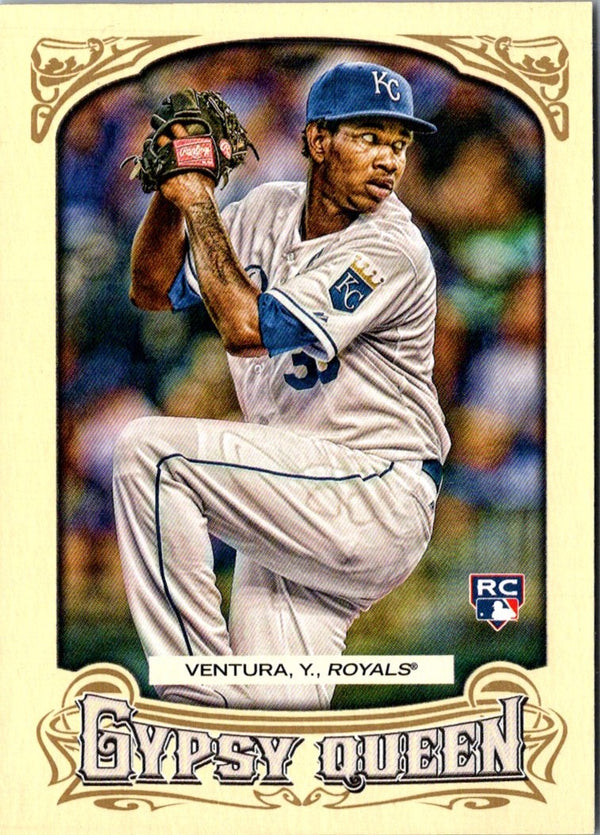 2014 Topps Gypsy Queen Yordano Ventura #93 Rookie