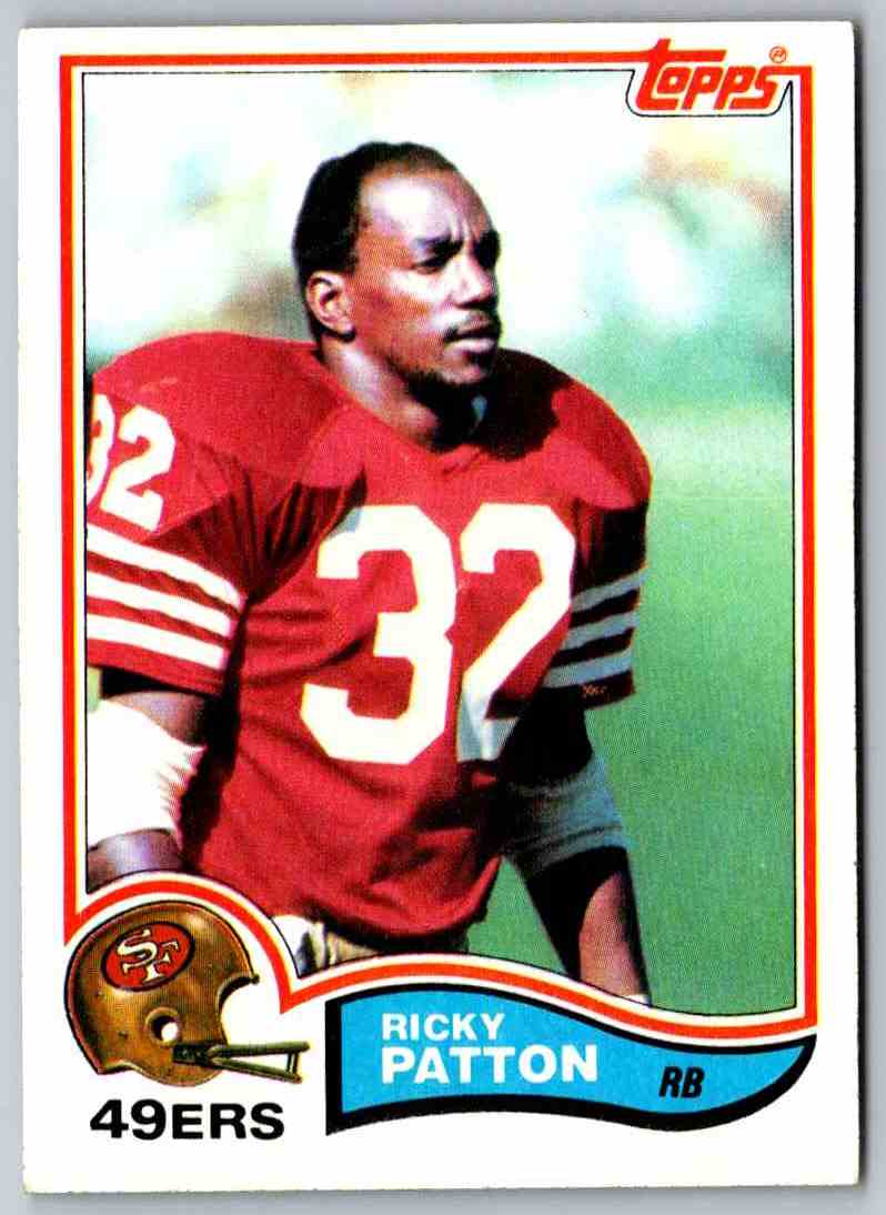 1982 Topps Ricky Patton