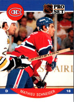 1996 Pro Set Mathieu Schneider #18