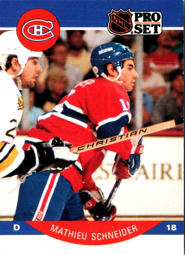 1996 Pro Set Mathieu Schneider
