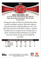 2012 Topps Mike Williams #301
