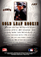 1998 Leaf Jacob Cruz #187