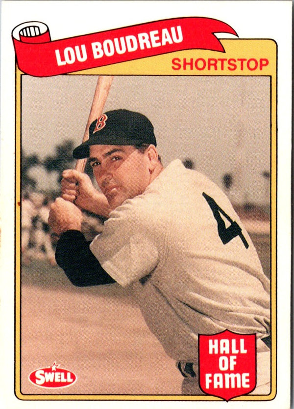 1989 Swell Baseball Greats Lou Boudreau #80