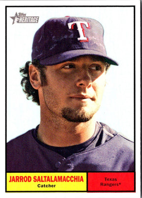 2010 Topps Heritage Jarrod Saltalamacchia #140