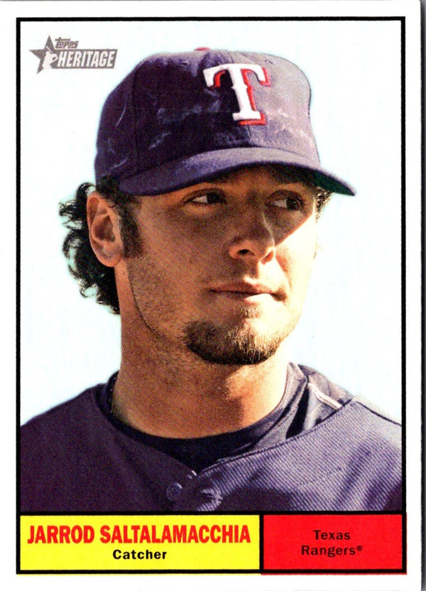 2010 Topps Heritage Jarrod Saltalamacchia #140