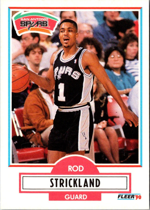 1990 Fleer Rod Strickland #173