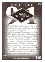 1991 Studio Ryne Sandberg #158