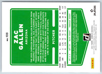 2020 Donruss Zac Gallen #54 Rookie