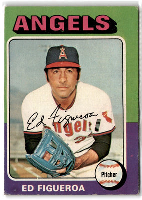 1975 Topps Ed Figueroa #476 Rookie EXMT