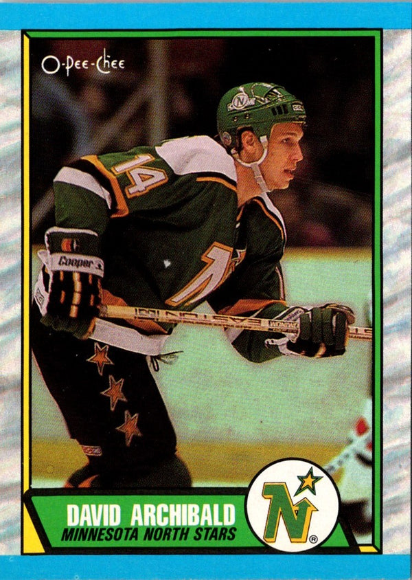 1989 O-Pee-Chee Dave Archibald #10