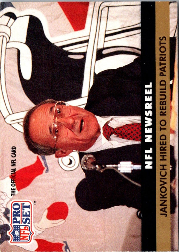 1991 Pro Set NFL Newsreel NEWS #687