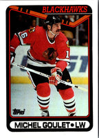 1990 Topps Michel Goulet #329