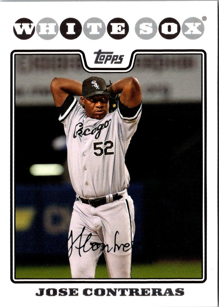 2008 Topps Jose Contreras