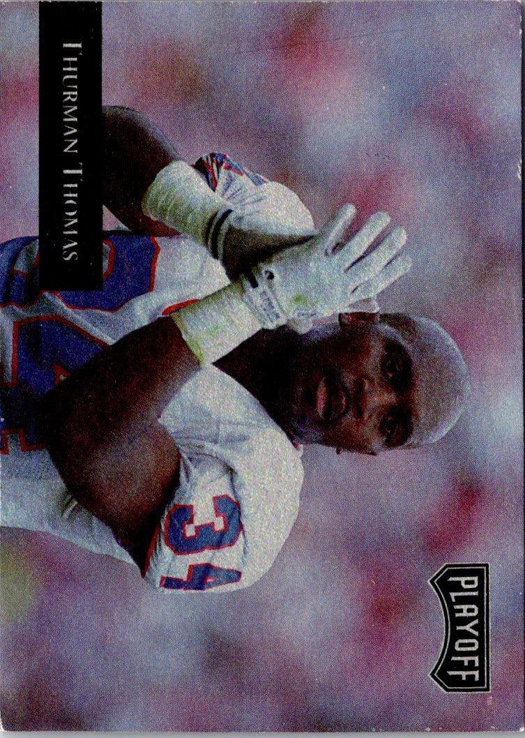 1992 Playoff Thurman Thomas