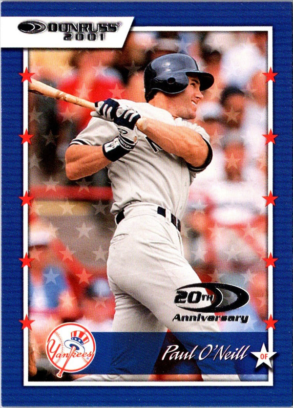 2001 Donruss Paul O'Neill #123