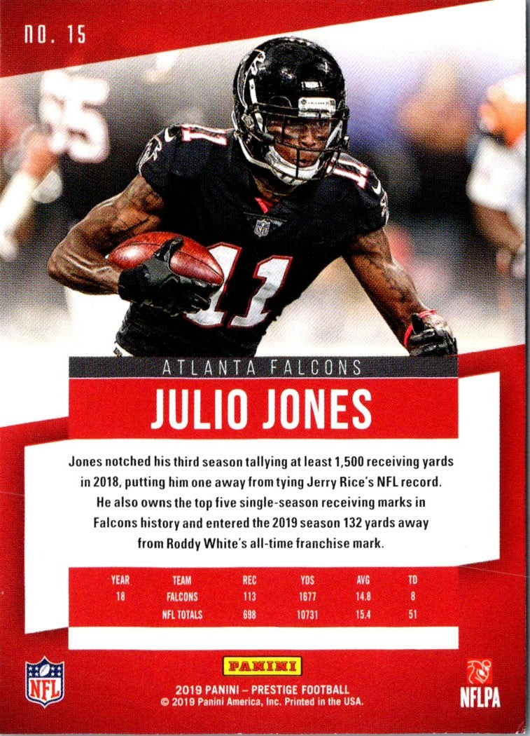 2019 Panini Prestige Julio Jones