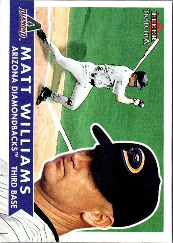 2000 Fleer Focus Matt Williams #80