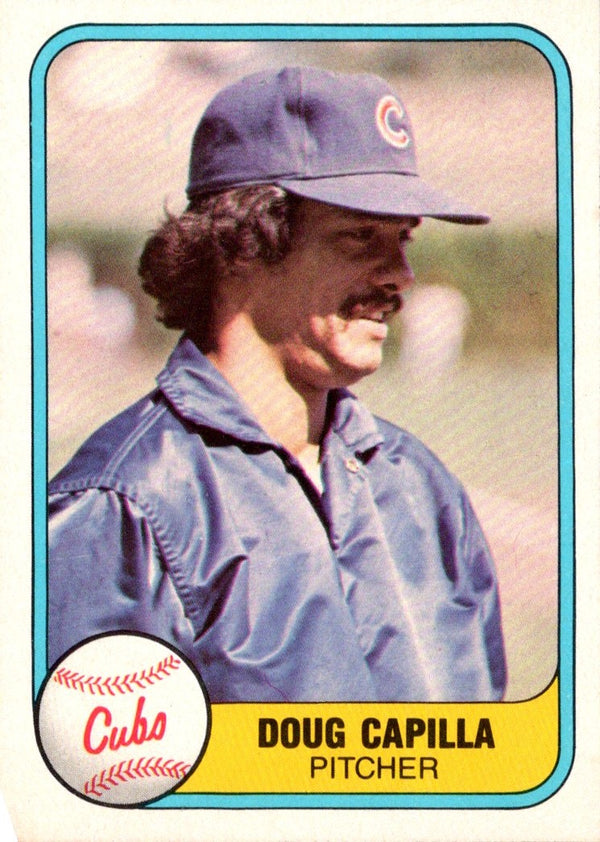 1981 Fleer Doug Capilla #309