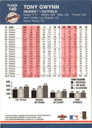 2001 Fleer Tony Horne