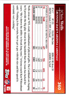 2009 Topps Chris Wells #360 Rookie