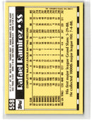 1990 Topps Tiffany Rafael Ramirez
