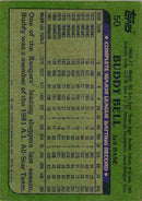 1982 Topps Buddy Bell